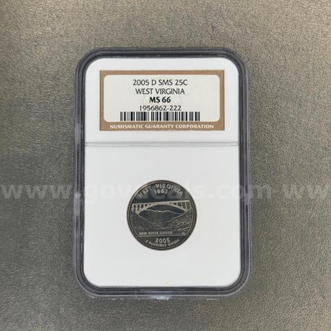 2005 P MS66 West Virginia Quarter