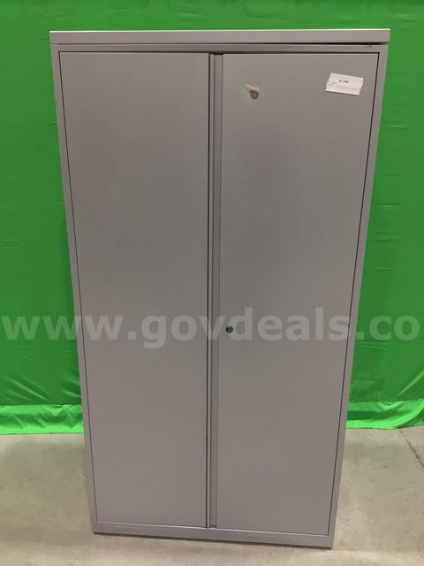 Two-Door Metal Cabinet