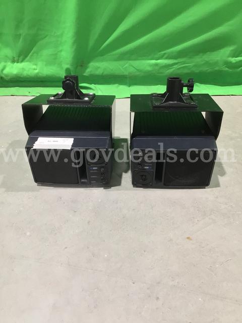 Lot of (2) AN-1000X 2-Way Powered Monitors