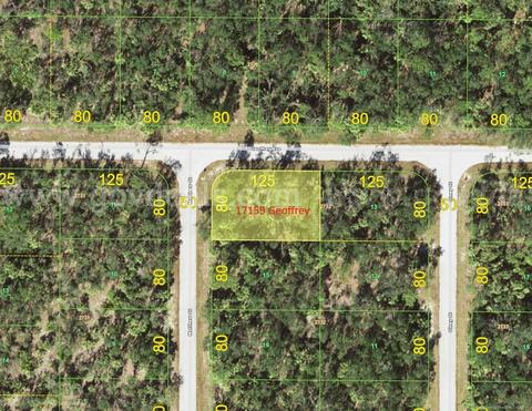 2 Buildable Conjoining Lots Totaling 0.48 Acres In Port Charlotte Florida