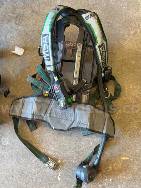 Lot of 6 x SCBA 2216 MSA Low Pressure Vests