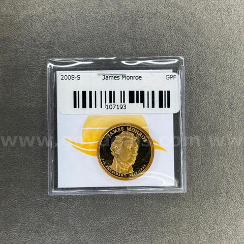 2008-S James Monroe Dollar Coin