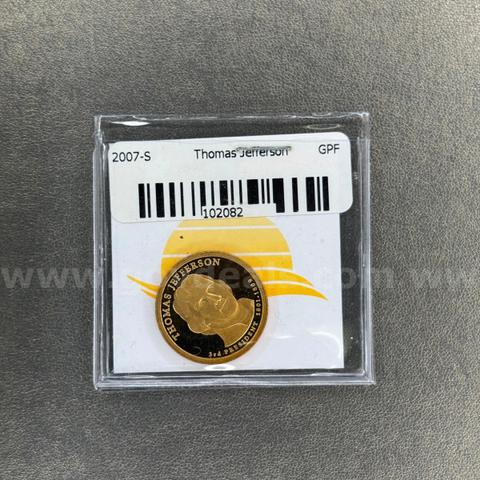 2007-S Thomas Jefferson Dollar Coin