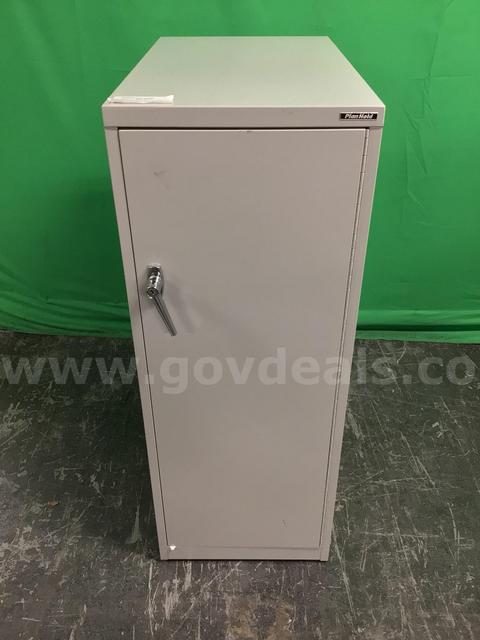 Lot of (2) Metal Blueprint Cabinets