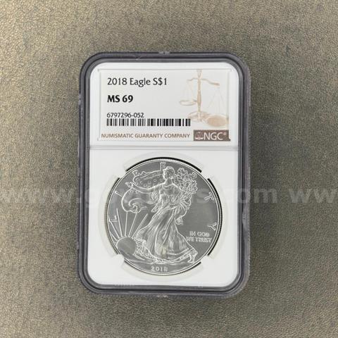 2018 MS69 Walking Liberty Dollar