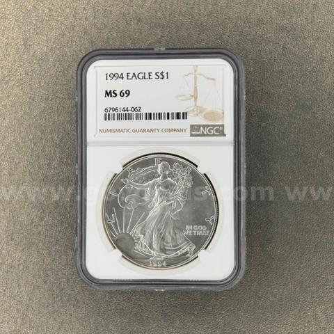 1994 MS69 Walking Liberty Dollar