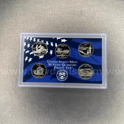2005 Unites States Mint 50 State Quarters Proof Set