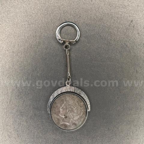 1926 Genuine Silver Peace Dollar Mounted
