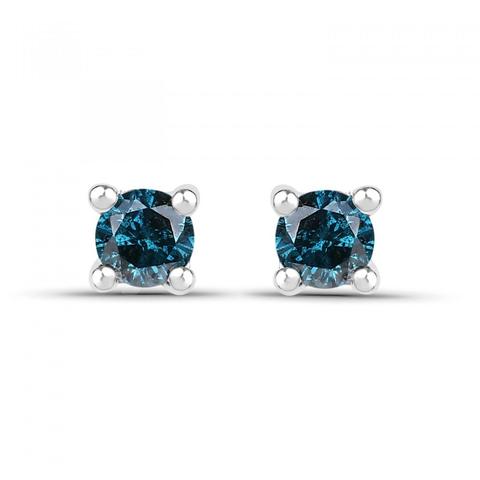 BLUE DIAMOND EARRINGS