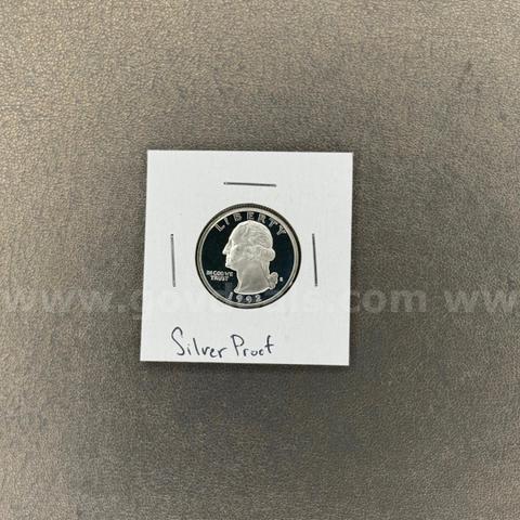1992 Silver Proof Quarter in Holder