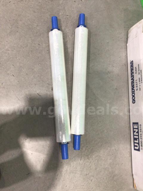 Lot of (2) Uline Plastic Wrap