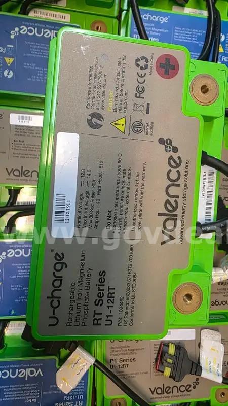 Lots of 20 Valence  U-Charge Rechargeable Battery RT-Series U1-12RT