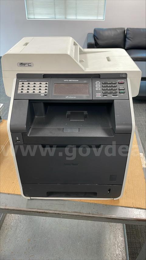 Brother MFC-9970CDW network-ready, 4-in-1 flatbed laser color multi-function center