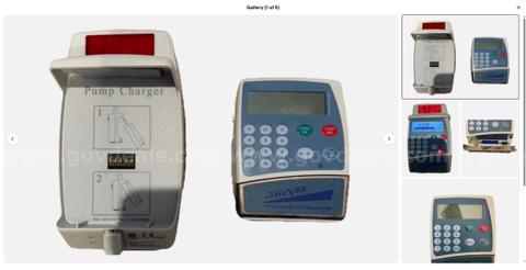 Jorvet Veterinary CME Caesarea BD 100-186X Infusion PUMP 400-33XB AND Charger SHIPPING ONLY