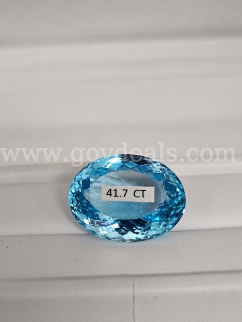 Massive 41.7 CT London Blue Topaz, Top quality, Investment