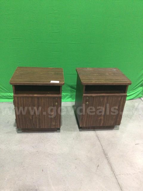 Lot of (2) Storage Cabinets