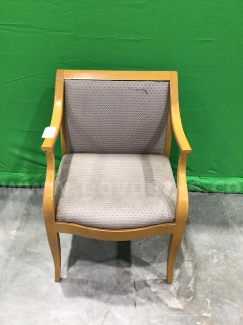 Chair with Wooden Arms