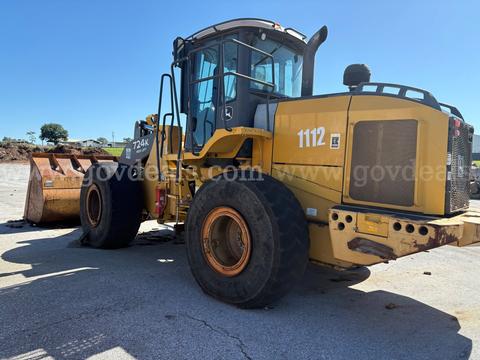 2014 John Deere 724K Wheel Loader w/Cab
