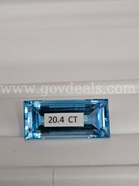 Massive 20.4 CT London Blue Topaz, Top quality, Investment