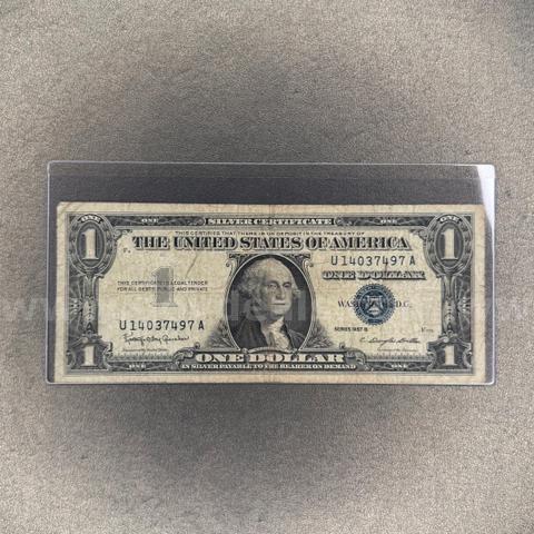 1957B Silver Certificate Dollar Bill