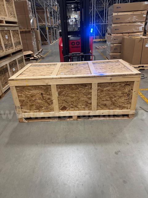 50 Large Heavy-Duty Wooden Shipping Crate with Pallet