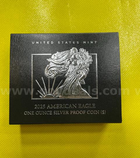 2025 S AMERICAN SILVER EAGLE LIMITED EDITION ONE OUNCE SILVER PROOF COIN FREE SHIPPING (USA ONLY)