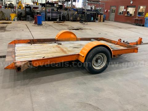 2000 Redi Haul - Single Axle tilt bed trailer