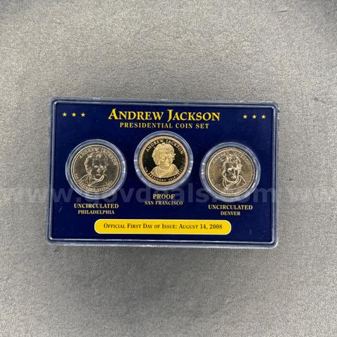 2008 Andrew Jackson Presidential Coin Set
