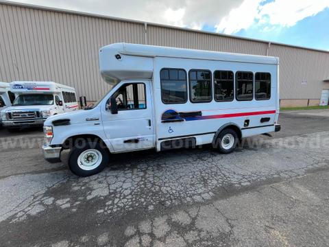 2018 Ford E350 Paratransit Van with wheelchair lift.