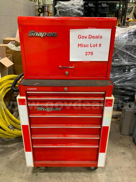 Snapon Toolbox - Top Chest & Roller Cabinet