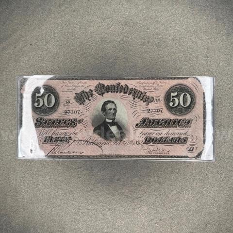 Fifty Dollar Confederate Bill
