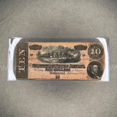 Ten Dollar Confederate Bill