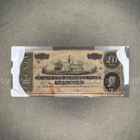 Twenty Dollar Confederate Bill