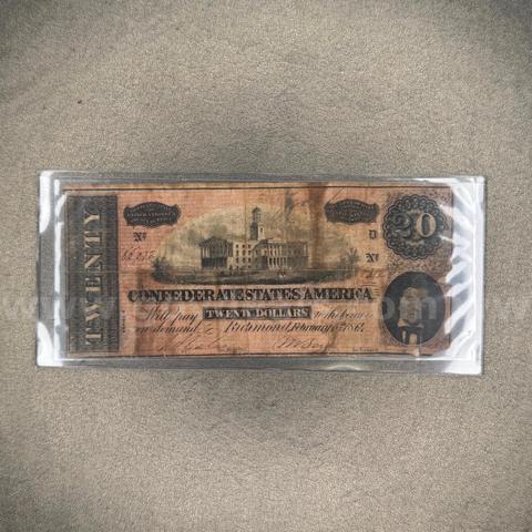 Twenty Dollar Confederate Bill