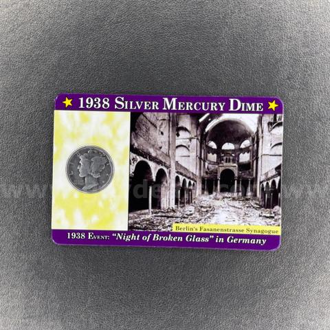 1938 Silver Mercury Dime