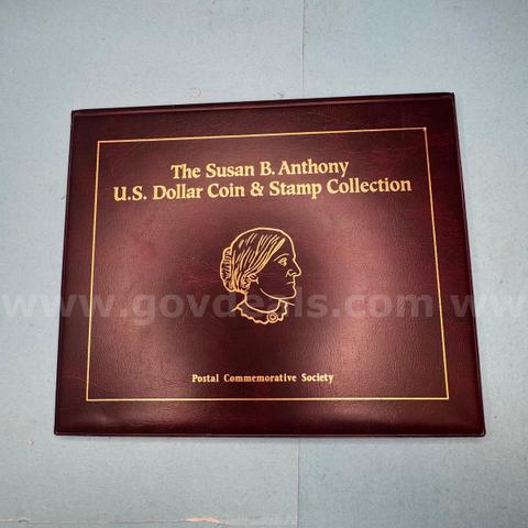 The Susan B. Anthony U.S. Dollar Coin & Stamp Collection