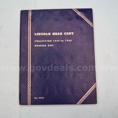 1909-1940 Whitman Lincoln Head Cent Collection