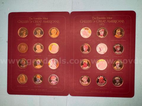 The Franklin Mint Gallery of Great Americans