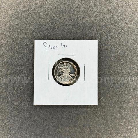 Silver Coin 1/10
