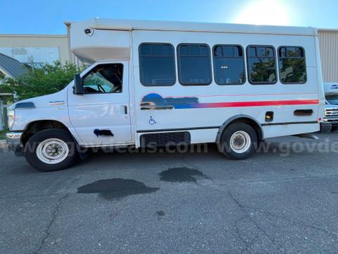 2018 Ford E350 Paratransit Van with wheelchair lift.