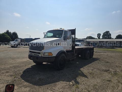 2001 Sterling LT9513 T/A Flatbed Dump Truck-Inoperable