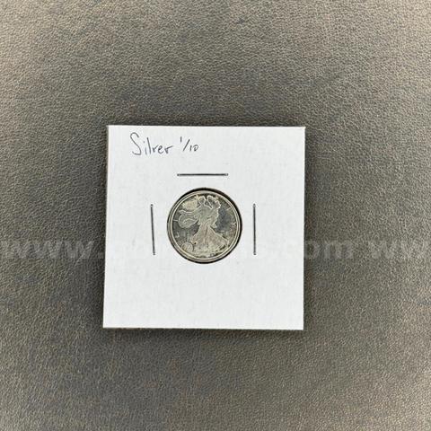 Silver Coin 1/10
