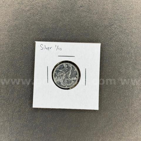 Silver Coin 1/10