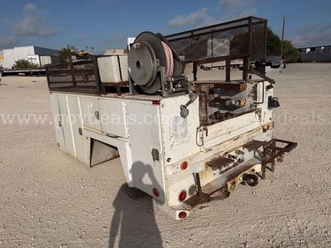 Utility Service Body Truck Bed Storage System