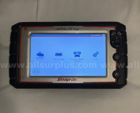 Snap-On Apollo D8 Diagnostic Scan Tool with OBD port cable