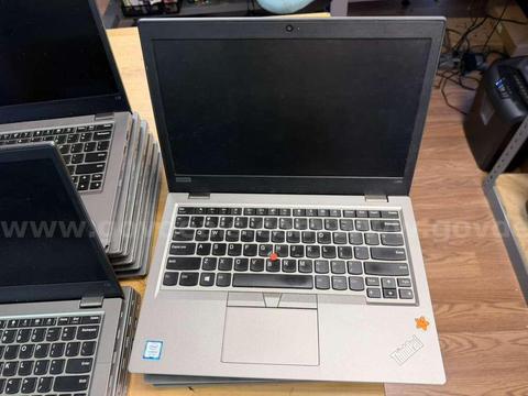 Lot of 76 Lenovo ThinkPad L380 8th Intel(R)Core(TM)-i5 1.60GHz DDR4 8GB M.2 NVMe 256GB