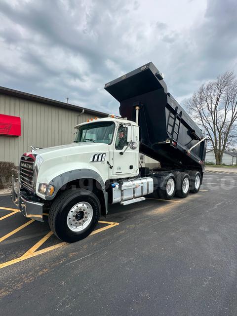 2022 Mack Granite GR84F Tri-Axle Dump Truck – MP8 455HP, Allison Automatic, mRIDE