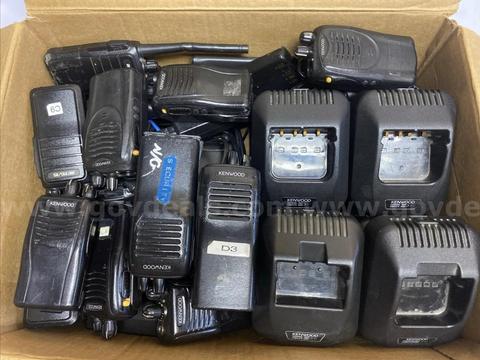 Assorted Radios and Batteries