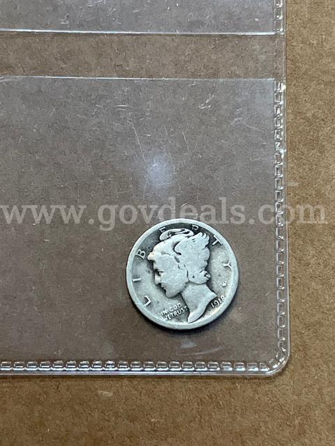 1918 Mercury Dime