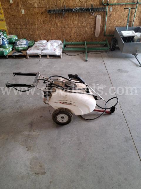 Pull behind yard sprayer, worked the last time it was used about couple years ago. It needs a good cleaning
